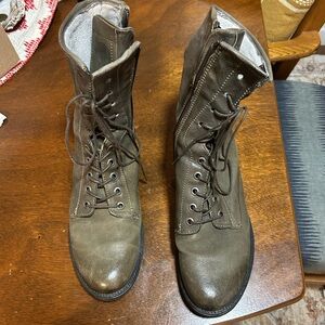 Miz Mooz Black Leather Boots